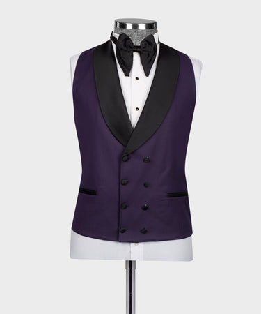 Black Satin Collar Black Tuxedo