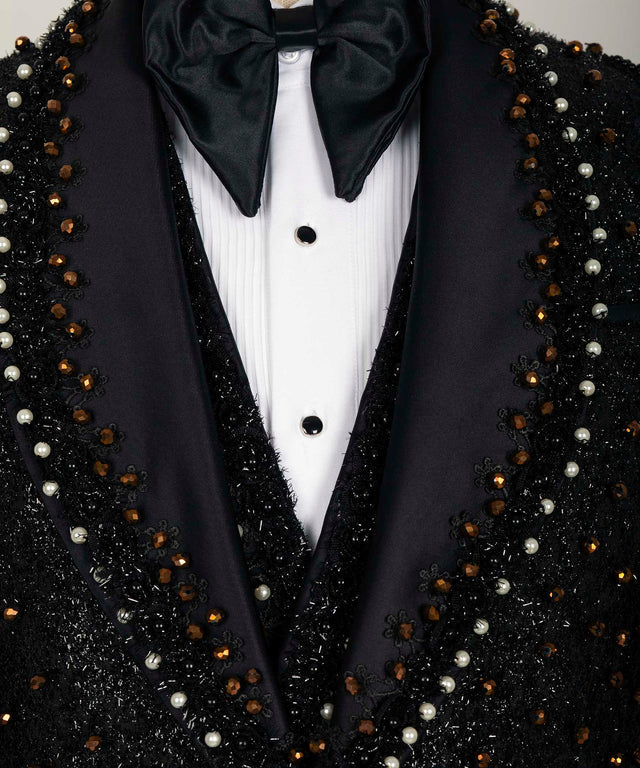 Handmade Custom Design Black Tuxedo