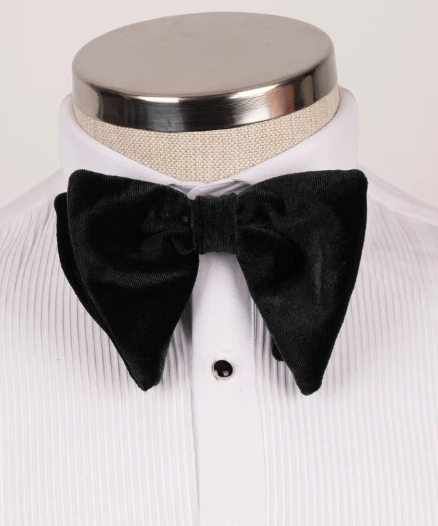 BLACK VELVET BOWTIE