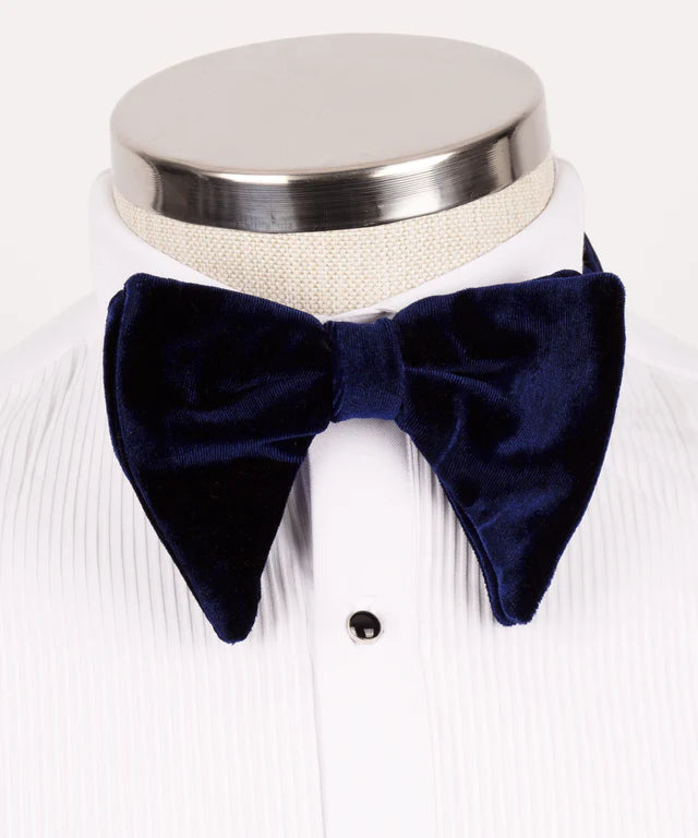 BLUE VELVET BOWTIE