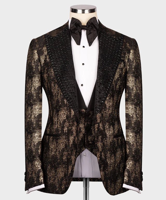 Brushed Gold Custom Desing Tuxedo