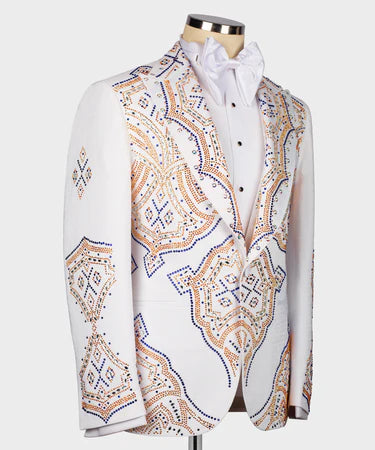 𝗗𝗜𝝝 𝗕𝝠𝗕𝗬𝗟𝝝𝗡𝗜𝗡𝝠𝗡 ORIENTAL PATTERN TUXEDO