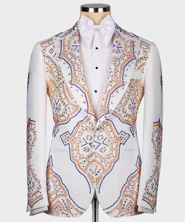 𝗗𝗜𝝝 𝗕𝝠𝗕𝗬𝗟𝝝𝗡𝗜𝗡𝝠𝗡 ORIENTAL PATTERN TUXEDO