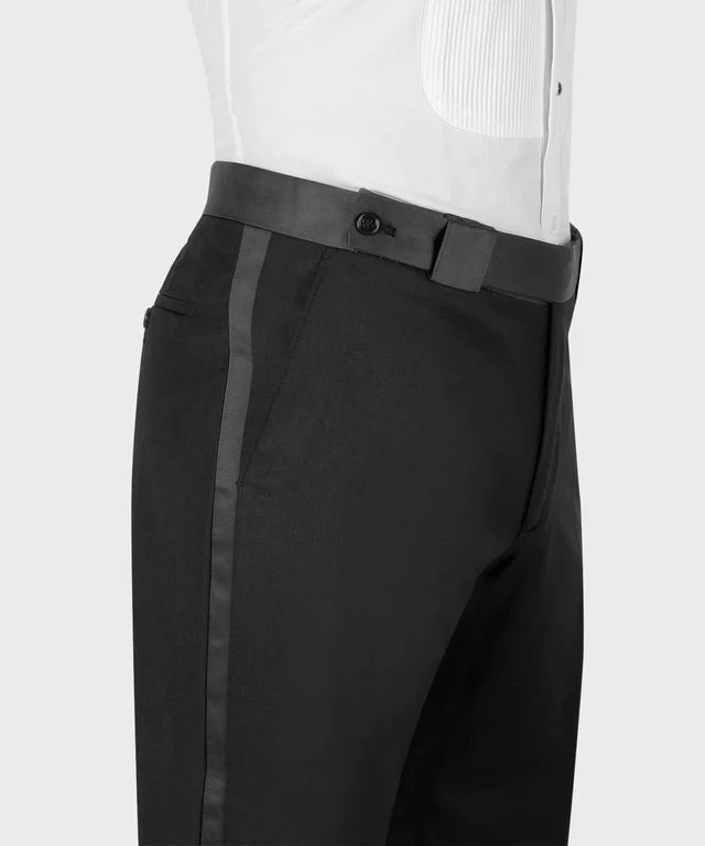 BLACK TUXEDO TROUSER