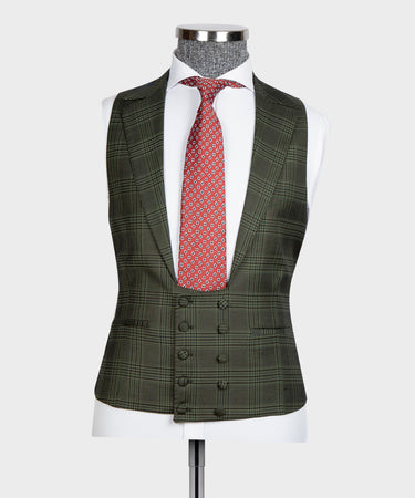 Three Pieces Suit Green